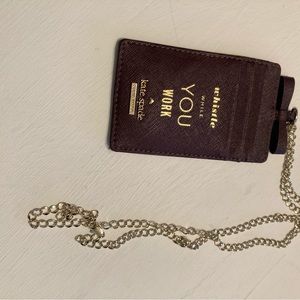 Kate spades Id holder
